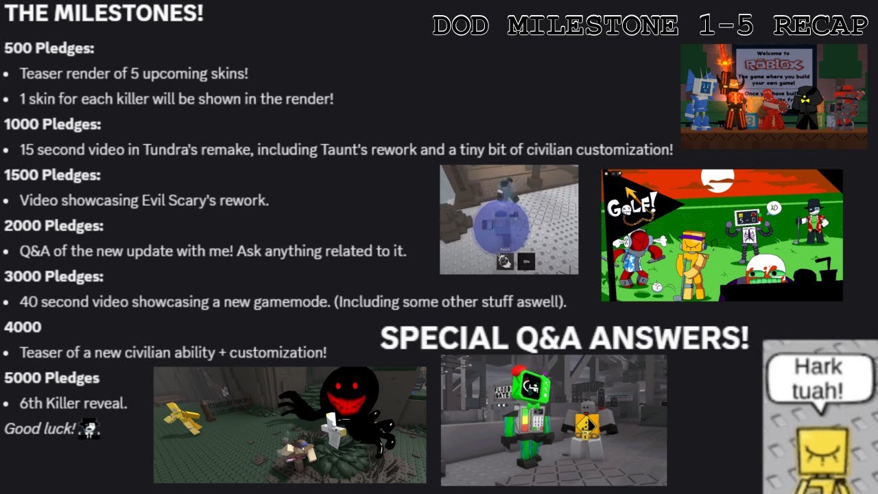 Die Of Death Milestone Teasers 1-5 Recap