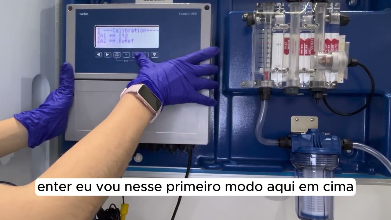 KPS03 Kontrol 800 – Parte 2 | Conexões Elétricas e Calibração do Sensor de pH
