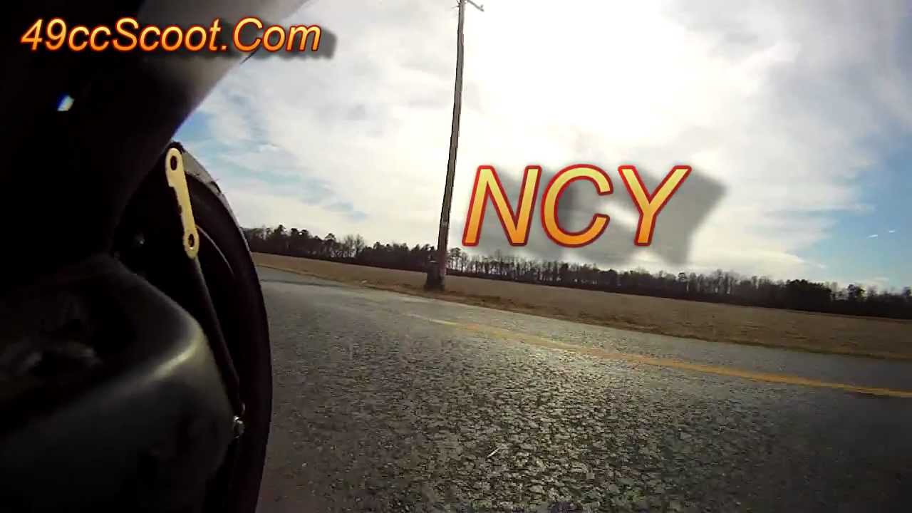 NCY Racing Alternator vs Stock Stator w/Lightened Flywheel Scooter Minarelli Jog