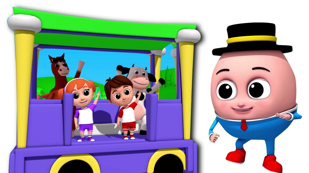 Rig um gabarito gabarito | 3D rimas para crian&ccedil;as | pr&eacute;-escolares rimas | Rig A Jig Jig | Kids Song
