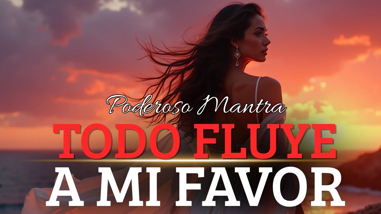 TODO FLUYE A MI FAVOR 🌟 Mantra Poderoso de Abundancia, Fe y Gratitud | Afirmaciones Positivas