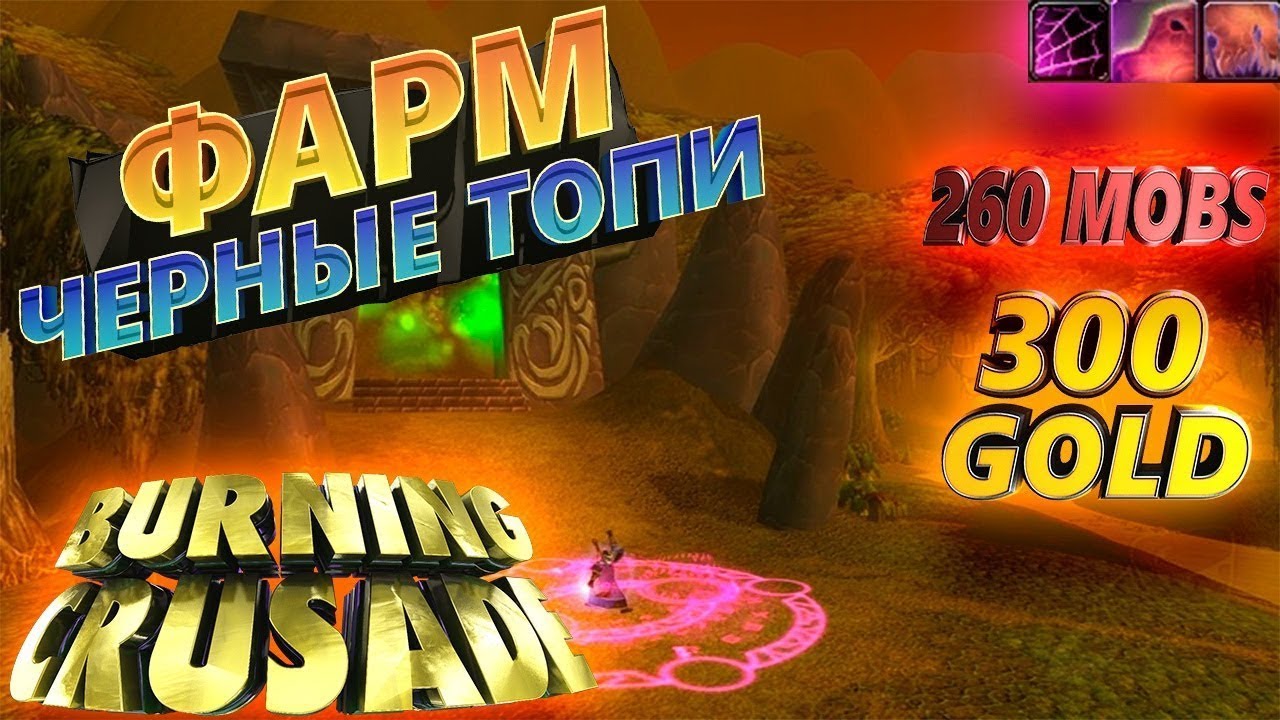 Черные топи голдфарм вов 300g в час / goldfarm mage The Black Morass the Burning Crusade classic.