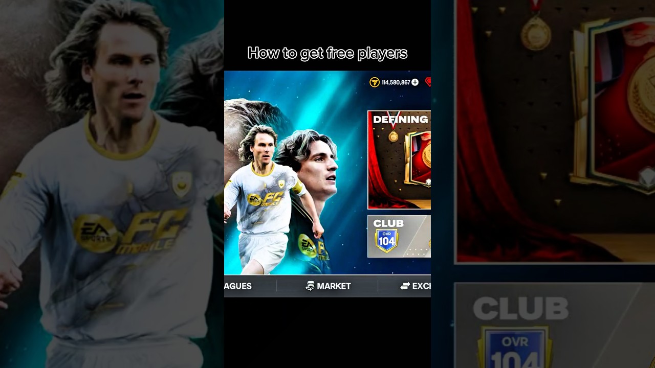 How to get free players in fc mobile💀#edits  #fcmobile#2025