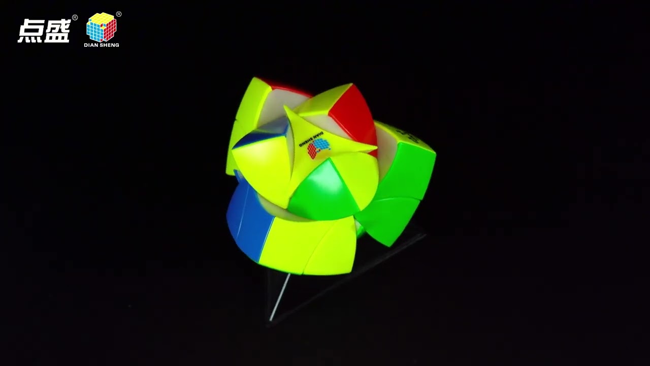 DianSheng Galaxy Cluster Carnation Tetrahedron (Magnetic)