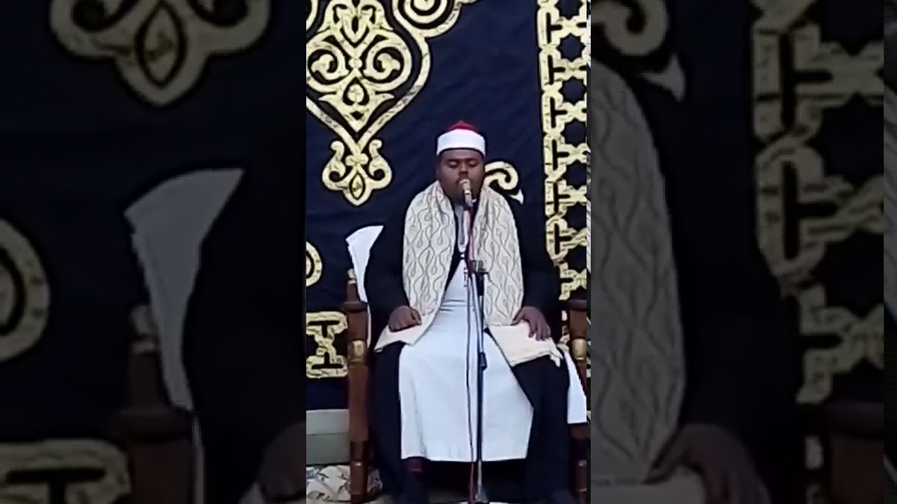 تلاوه رائعه للشيخ مصطفى عبد الحق في عقد قران بقريه السلامات بمركز ابوتشت