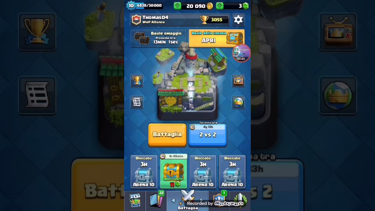 Proviamo sfida 2v2-clash royale