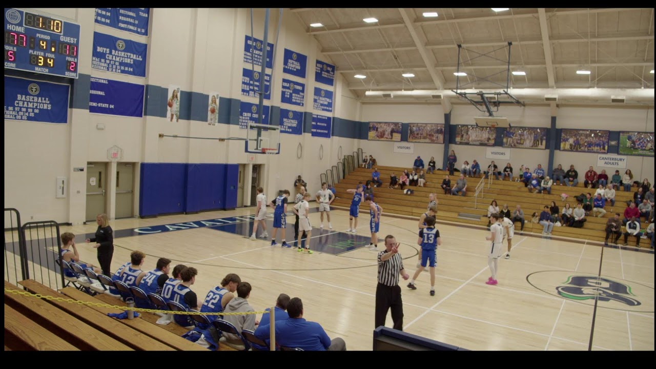 Boys Basketball Senior Night | Canterbury Cavaliers v. Hamilton Marines