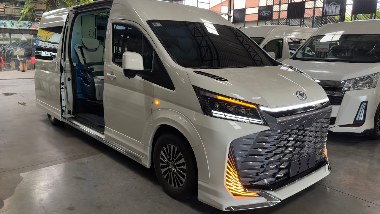 Toyota Hiace VIP Luksusowy Van z 2026 r. / wnętrze Szczeg&oacute;ły zewnętrzne