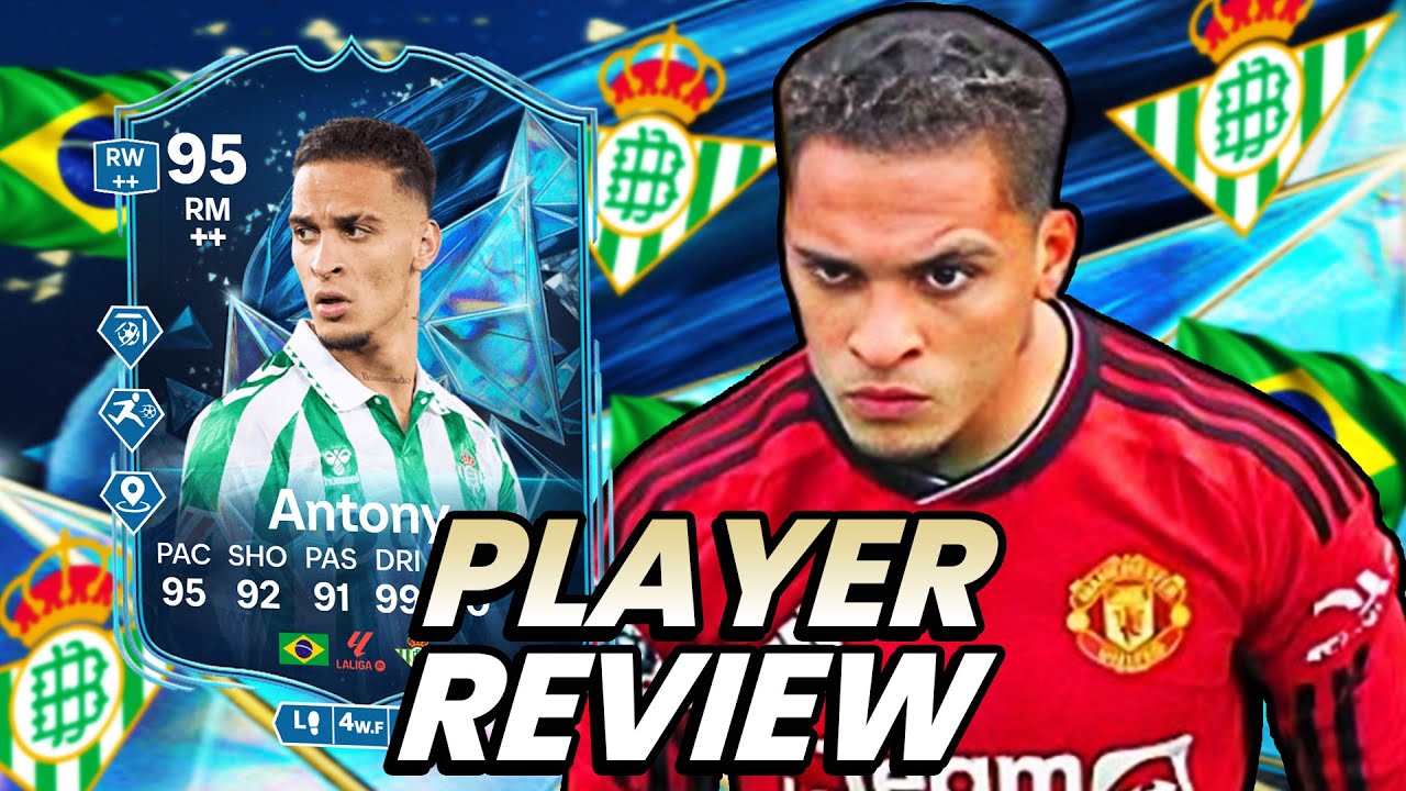 5⭐4⭐ 95 TOTS HONOURABLE MENTIONS ANTONY SBC PLAYER REVIEW! FC 25 ULTIMATE TEAM