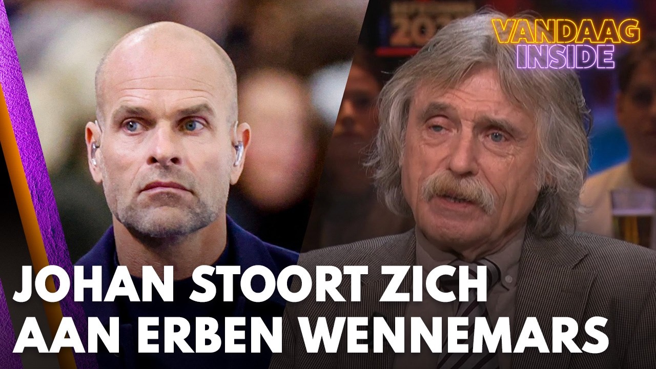 Johan Derksen stoort zich aan Erben Wennemars: 'De combinatie van enthousiasme en ADHD...'