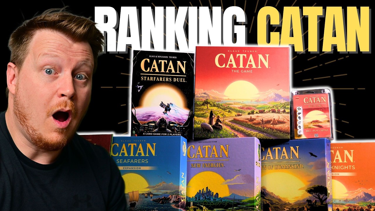 Я играл во все! CATAN Games & Expansions: максимальный рейтинг