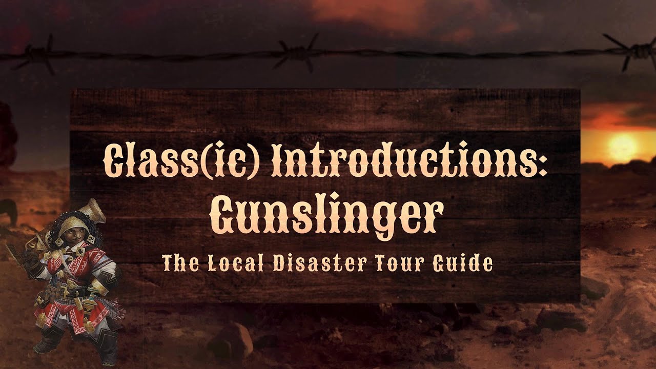 Class(ic) Introductions:  Gunslinger [Pathfinder 2e]
