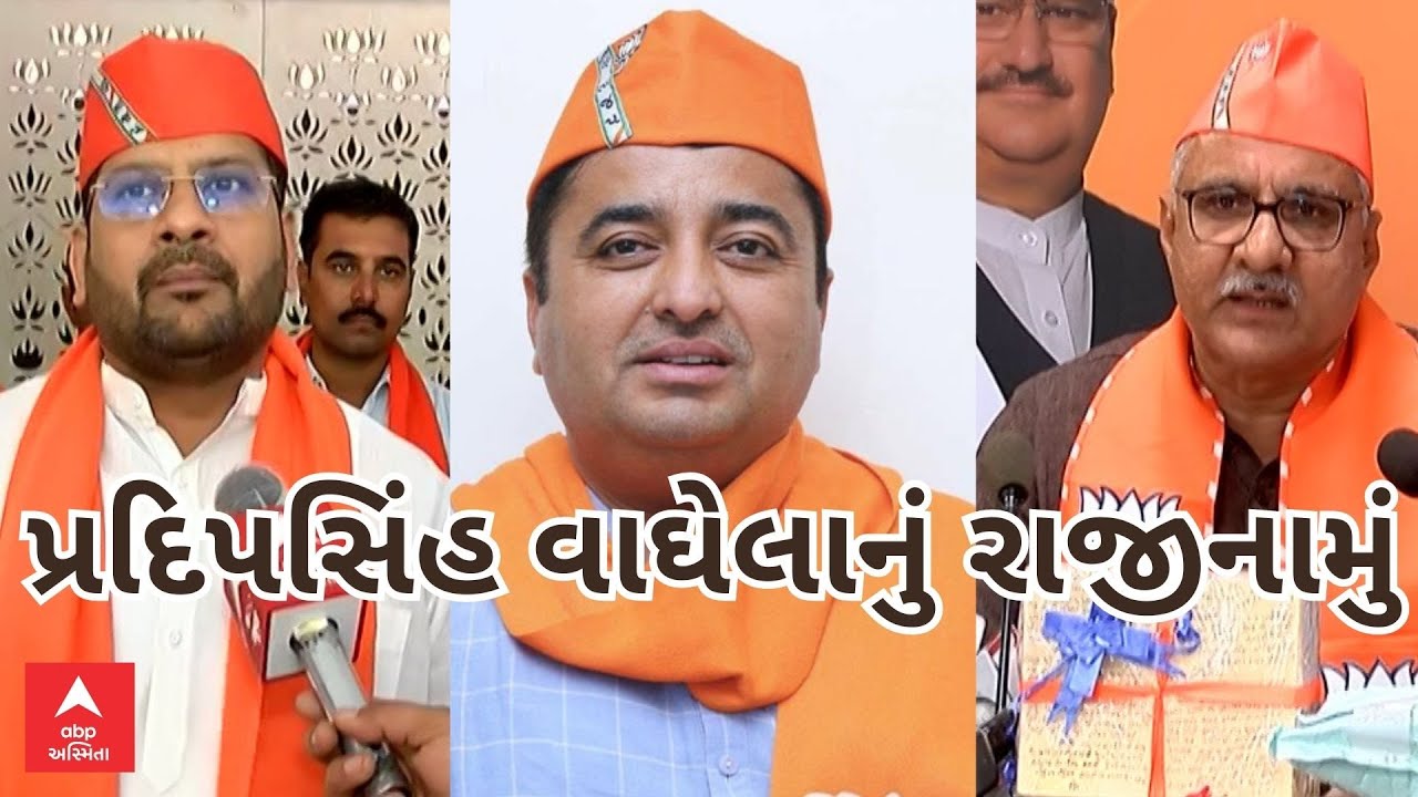 Pardipsinh Vaghela Resign LIVE | પ્રદિપસિંહના રાજીનામાને લઈને થયેલા આક્ષેપો અંગે BJP નેતાઓની ચોખવટ