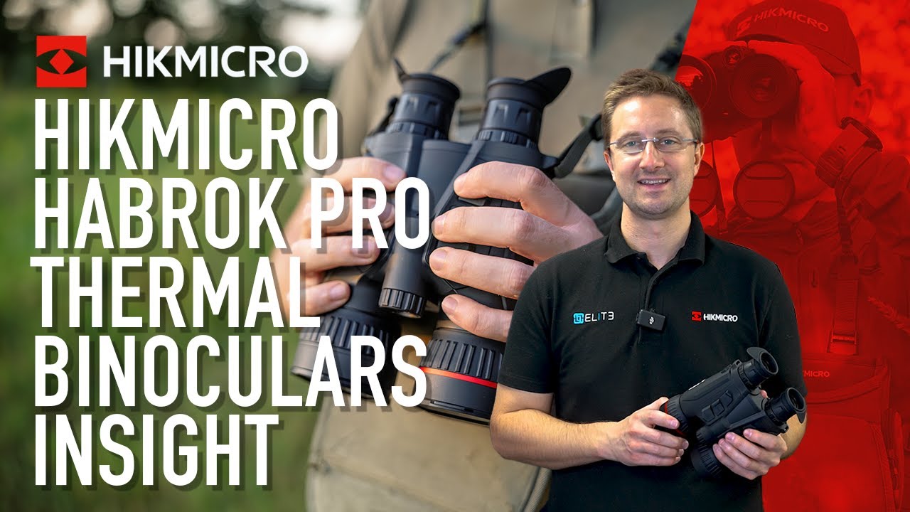 Тепловизионный и оптический бинокулярный прицел HIKMICRO Habrok Pro