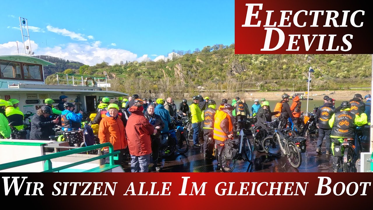 E-Bike Abenteuer  Community Tour der Electric Devils in Koblenz !