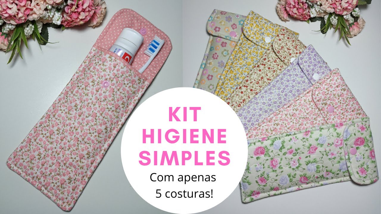 Kit higiene simples - Com apenas 5 costuras