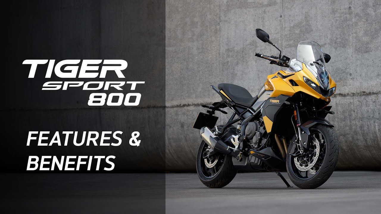 ALL-NEW Triumph Tiger Sport 800 | Features and Benefits
