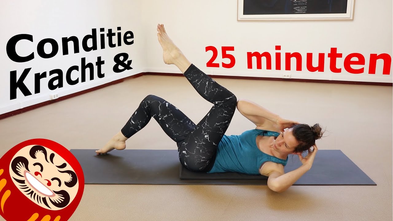 25 minuten fitness met Saskia