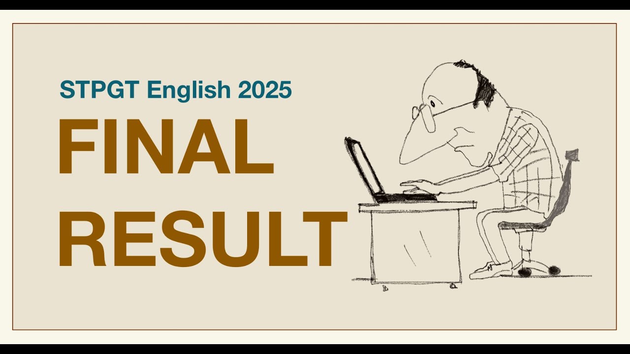 Final Result | STPGT English 2025