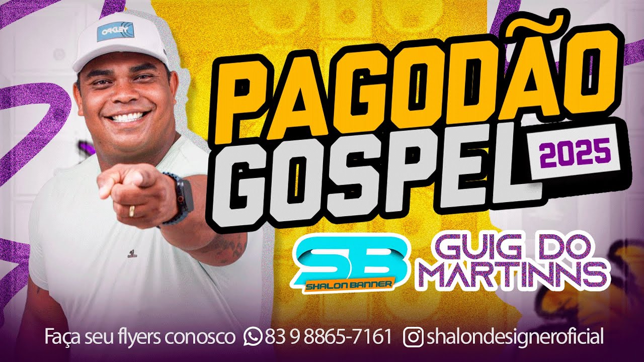 PAGOD&Atilde;O GOSPEL 2025 - J&Uacute;NNIOR MARTINNS - &Aacute;LBUM TUDO NOVO - LOUVADEIRA 2025
