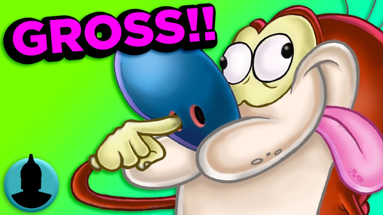 10 Grossest Cartoon Moments! by Ali Lightfoot (Tooned Up S1 E17)