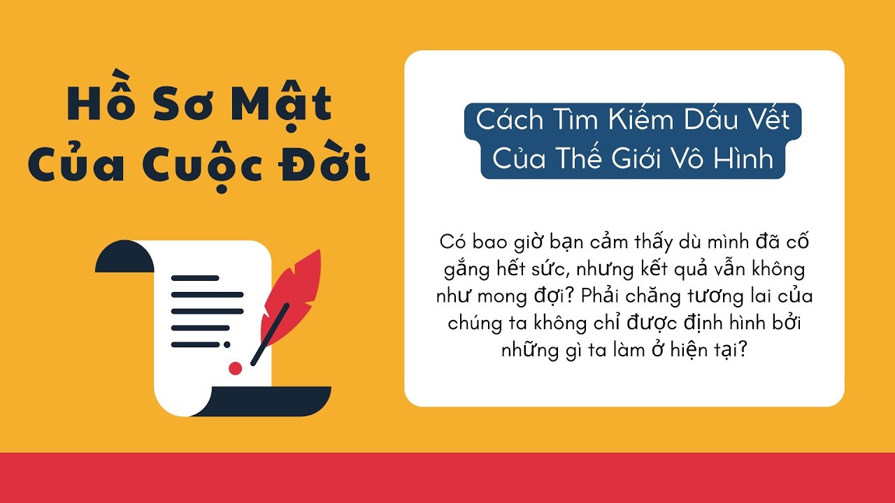Hồ Sơ Mật Của Cuộc Đời: Cách Tìm Kiếm Dấu Vết Của Thế Giới Vô Hình - 3