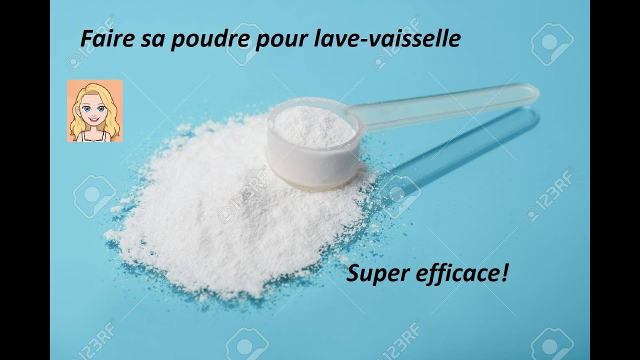 Faire son produit pour lave vaisselle (poudre) - super efficace! 💪💖