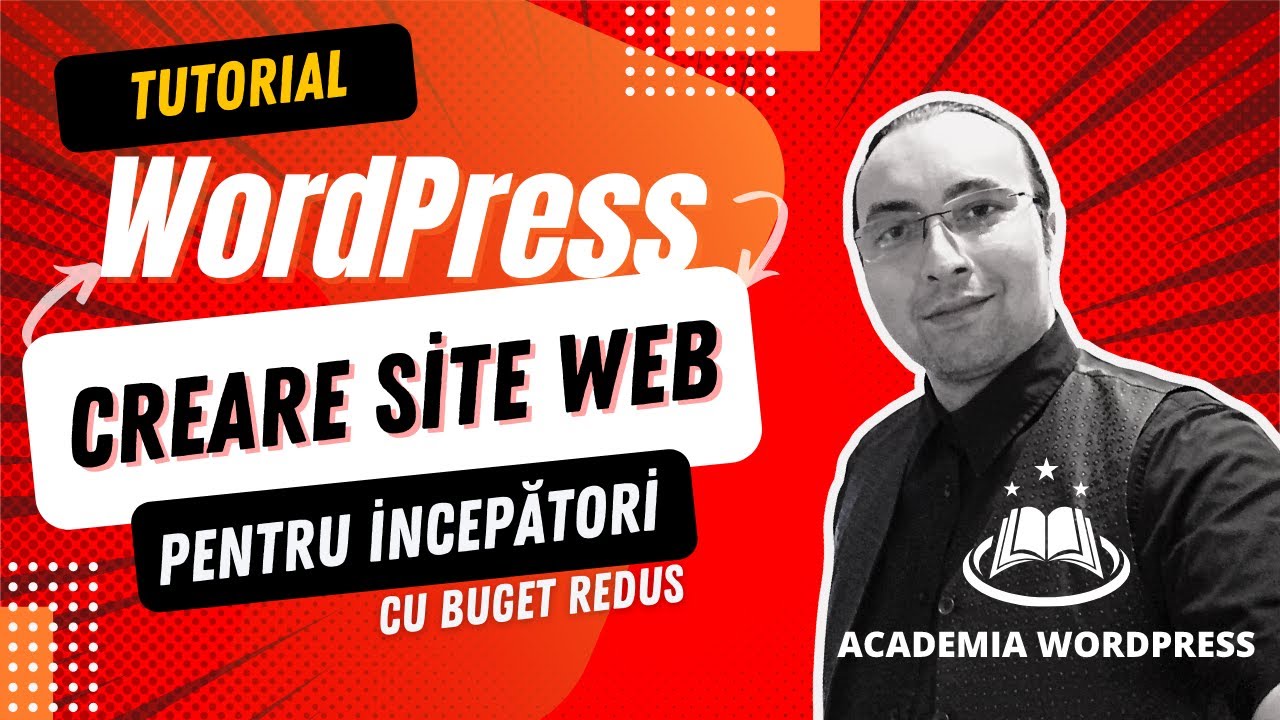 Tutorial WordPress - Creare Site Web cu editorul Gutenberg pentru incepatori in limba română (2022)