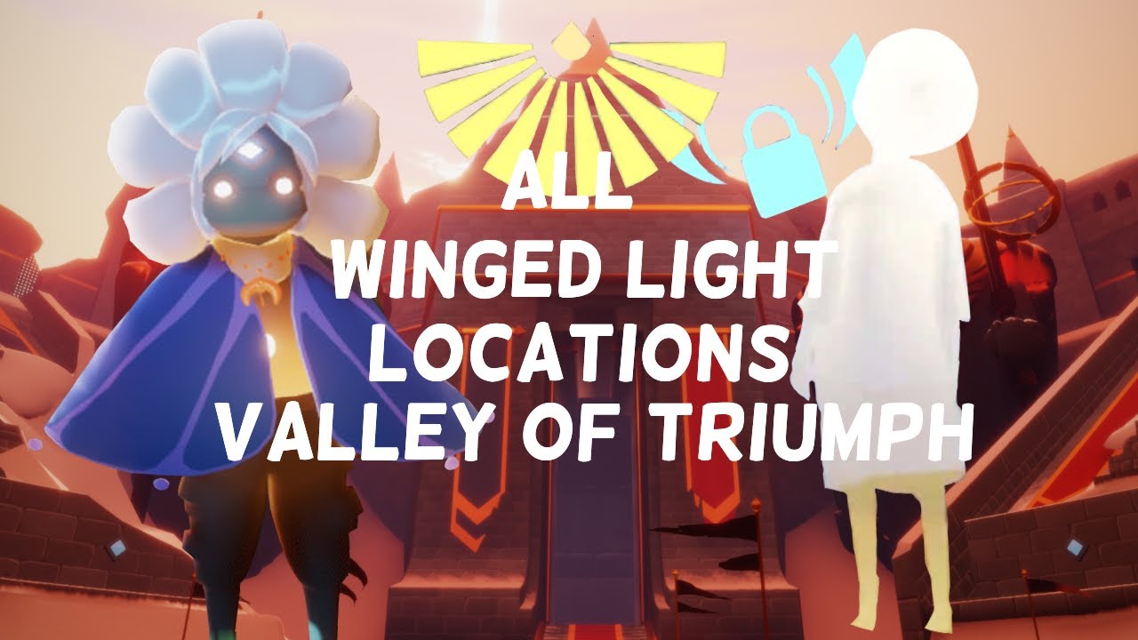 All Winged Light Locations Valley of Triumph | Beginners Guide | Sky Children of the Light