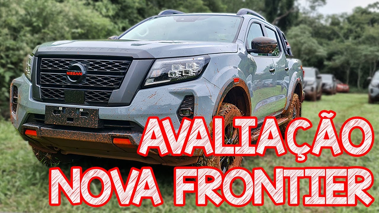 Avaliação NOVA NISSAN FRONTIER PRO-4X - Desbancou a RANGER! Teste com OFFROAD