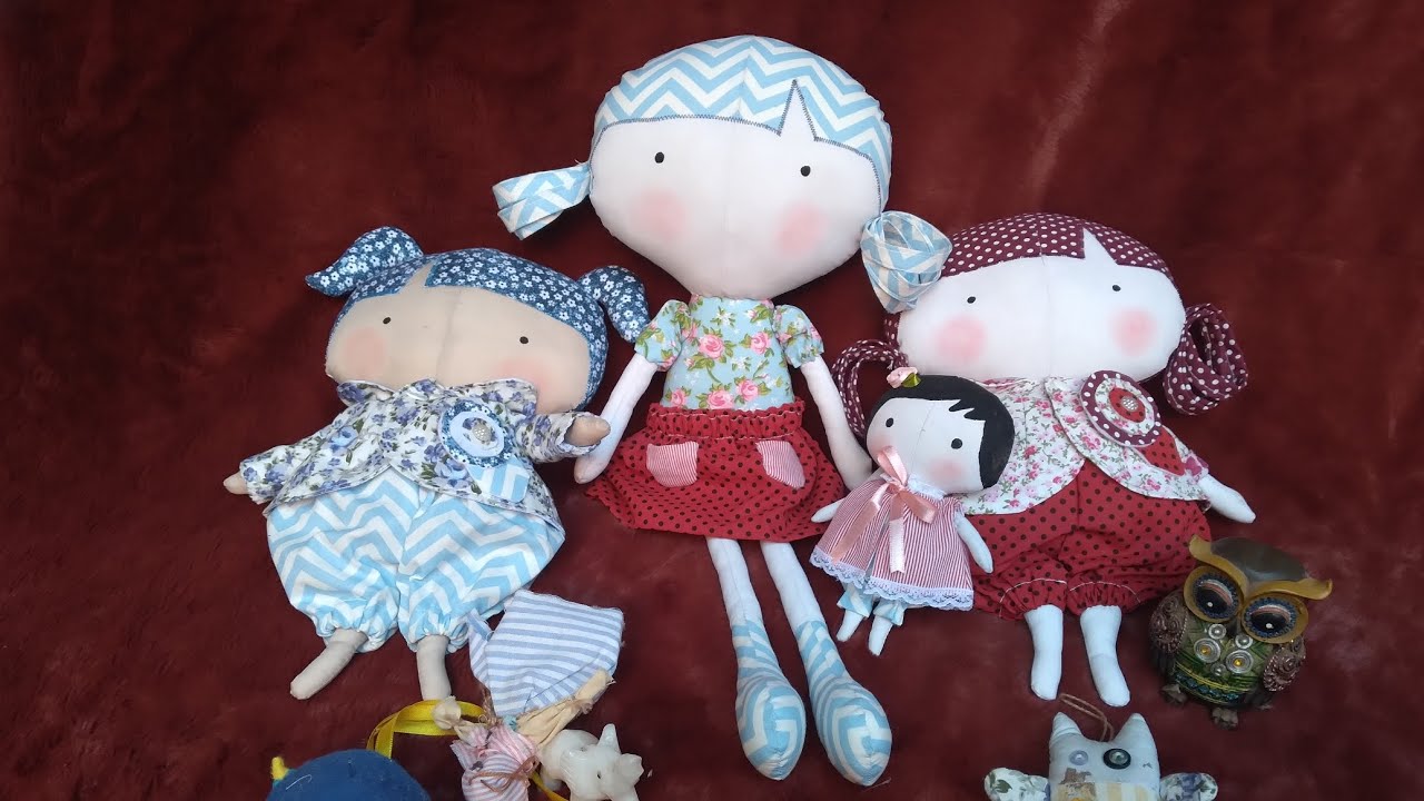 Tilda Rag Doll, maneira mais fácil de fazer.