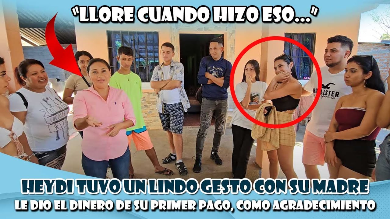HEYDI TUVO UN LINDO GESTO CON SU MADRE. No creíamos que Heydi se quedara en el canal