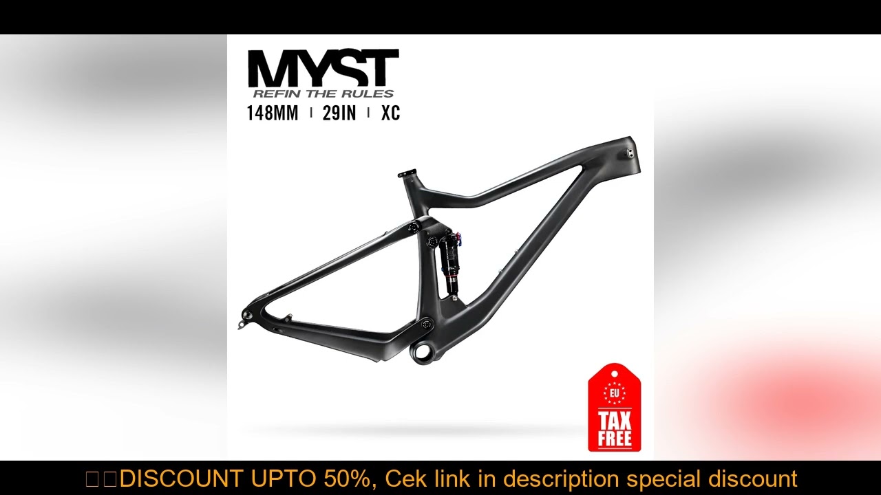 2025 lexon MTB Frame XC Bike Frames Carbon MTB Full Suspension 29 Boost frame XC Cross country frame