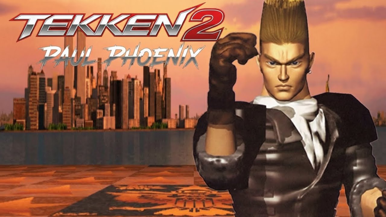 Tekken 2 - Paul Phoenix (Medium Difficulty)