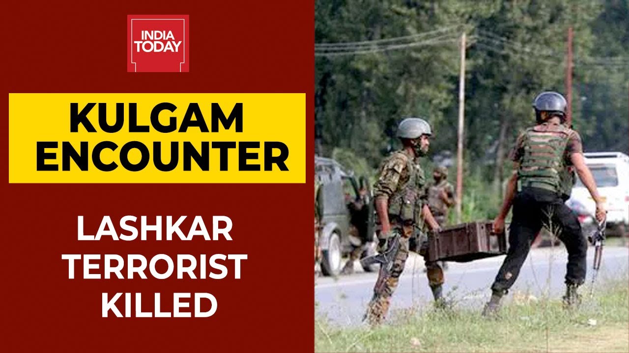 Jammu & Kashmir: Lashkar Terrorist Killed In Kulgam Encounter| India Today