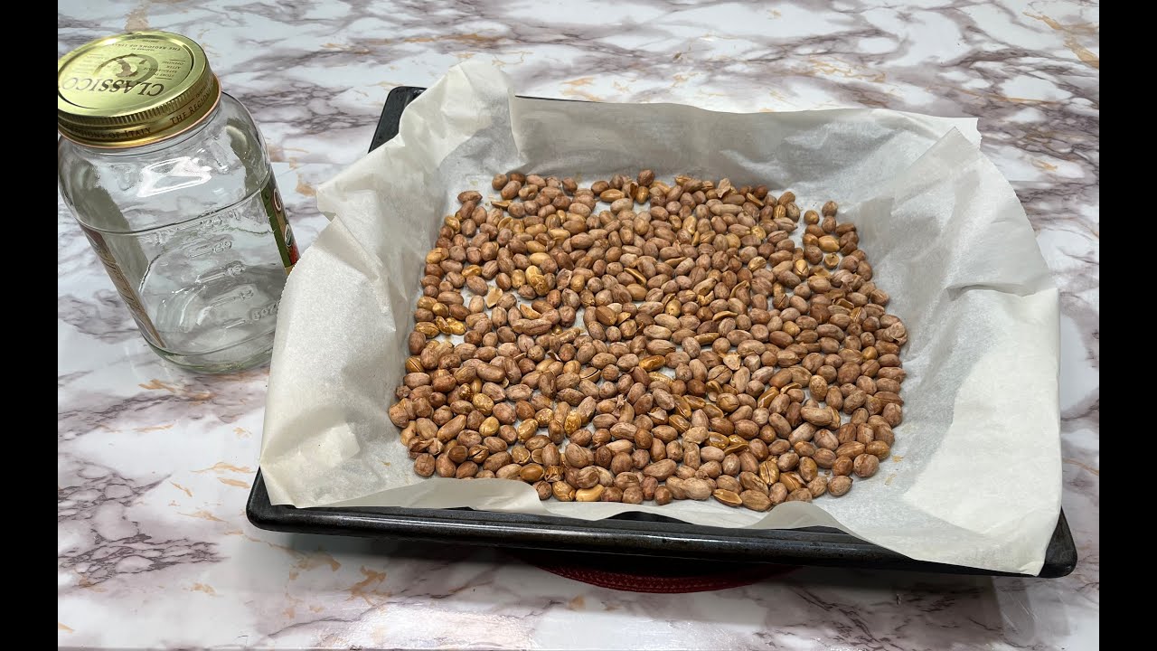 #Pistach Griye Anba Fou/ Bake Peanut