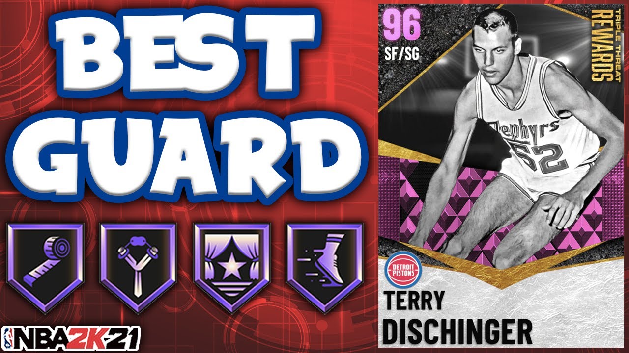 FREE TTO VAULT REWARD PINK DIAMOND TERRY DISCHINGER GAMEPLAY! THE BEST GUARD IN NBA 2K21 MyTEAM!