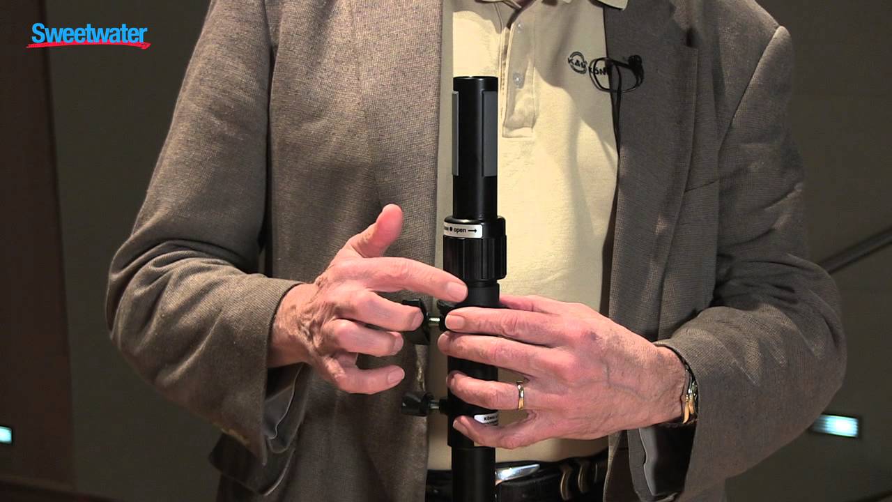 K&M 19674 Speaker Stand Tilt Adapter Demo - Sweetwater Sound