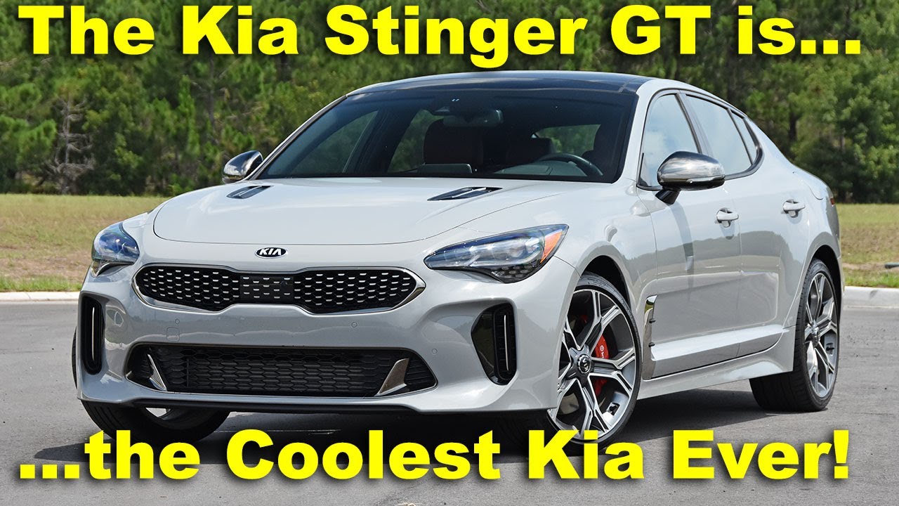 The 2020 Kia Stinger GT 2 RWD Is The Coolest Kia Ever