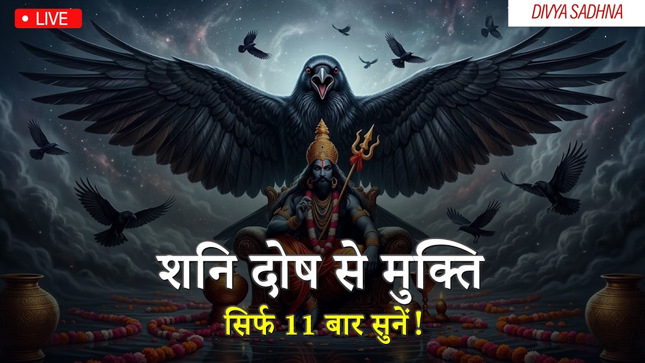 ॐ शं शनैश्चराय नमः | शनि देव शक्तिशाली मंत्र (108 Times) | Non-Stop Shani Mantra Stream