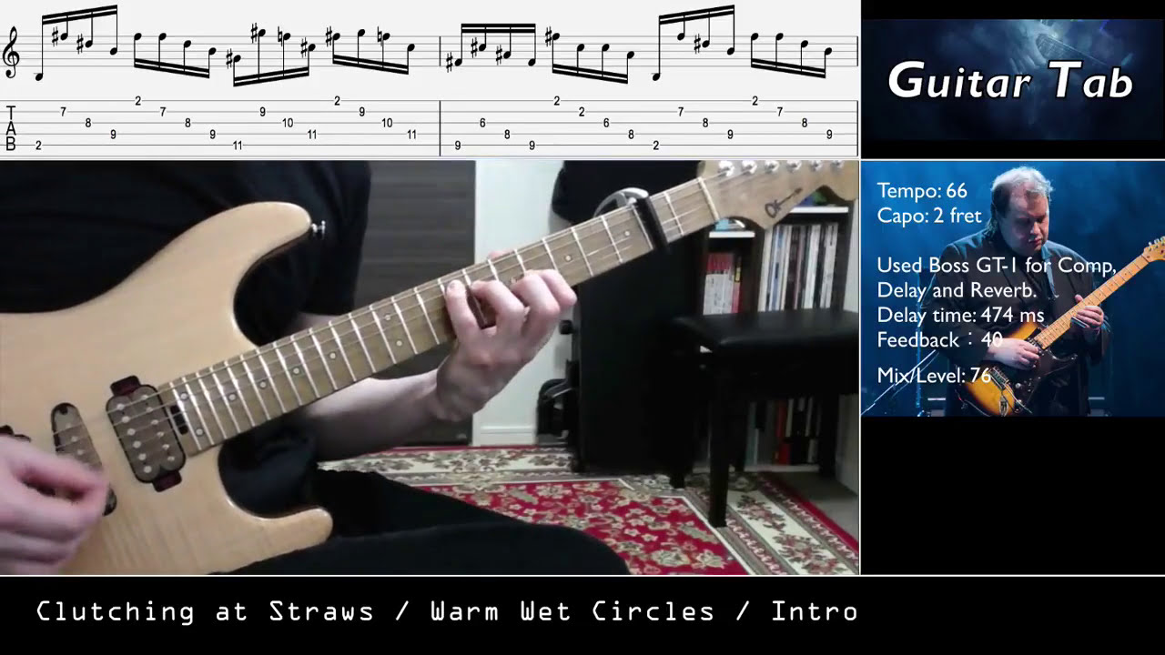 Marillion Warm Wet Circles Cover (TAB)