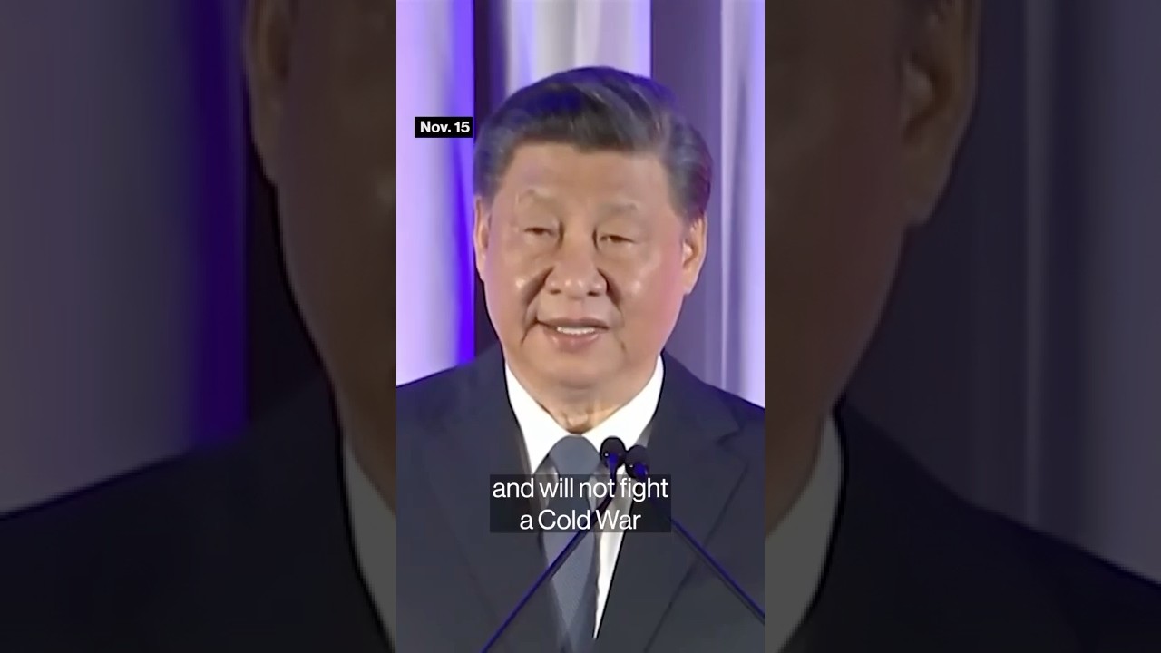 Xi Says China Won't Fight 'Cold or Hot War' With US