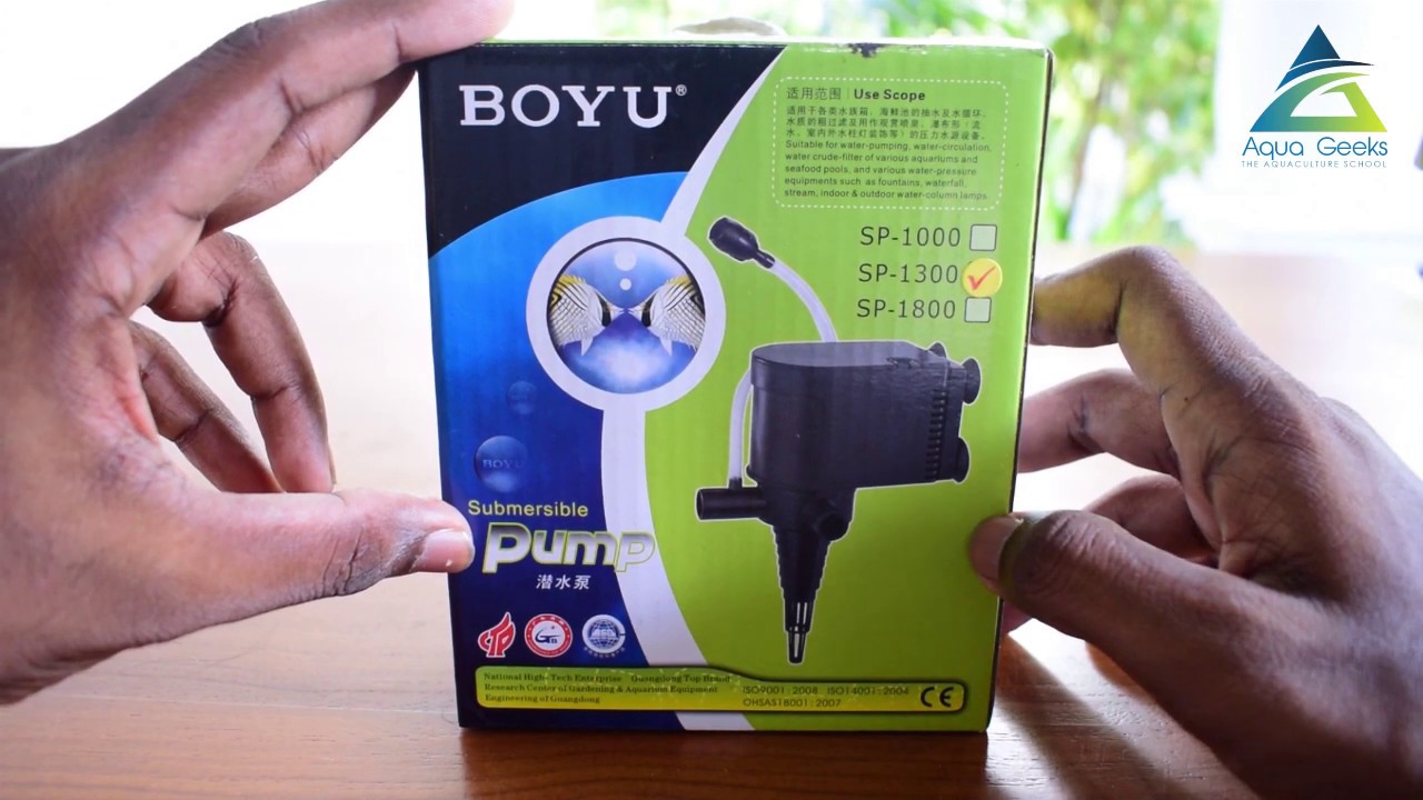 BOYU SP 1300 PUMP |  pumping  for fountains |  aeration/oxygenation | filtration