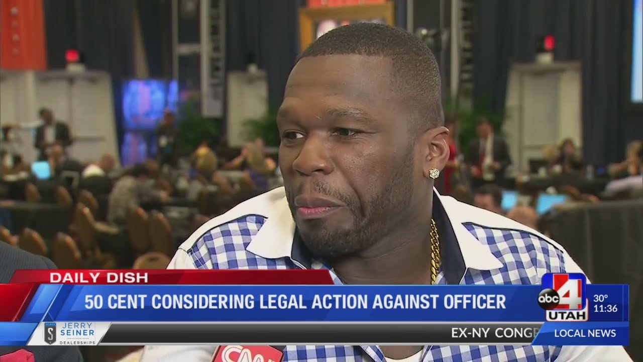 50 Cent considering legal action against police officer
