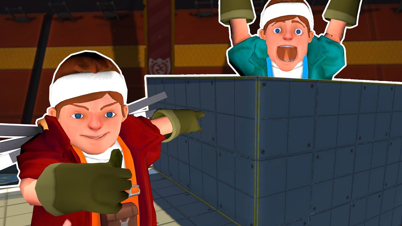 ЗАСОСАЛО В СТЕНУ | Челленджи в Scrap Mechanic