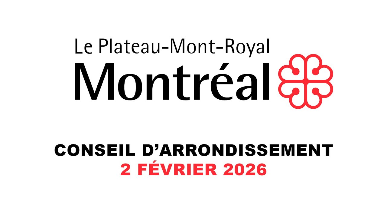 Séance ordinaire du conseil d'arrondissement du Plateau-Mont-Royal du 2 Février