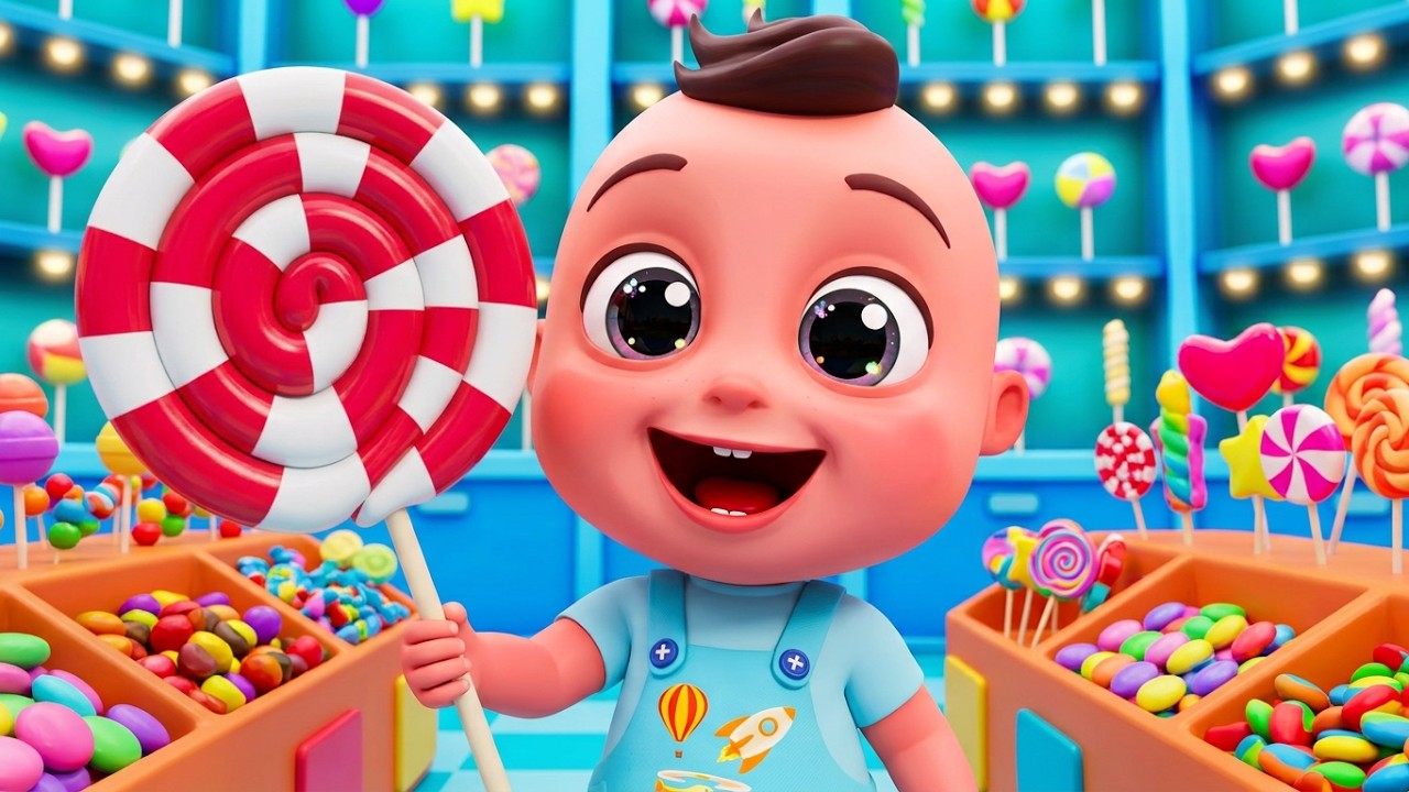 La Sucette Sucr&eacute;e 🍭 Une Aventure de Jeu Vid&eacute;o - Compilation de Chansons &Eacute;ducatives et Amusantes