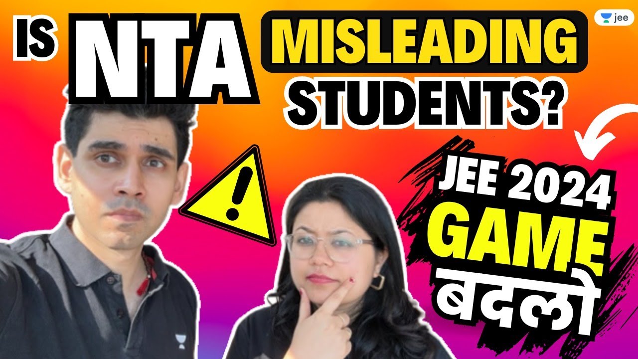 🤬Is NTA Misleading Students! JEE 2024 Game Badlo! #jee2024 #namokaul #nta #jee #purnimakaul #jeelive