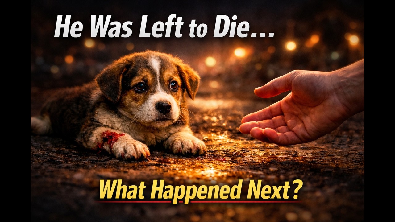 Before It’s Too Late… Injured Puppy Needs Help 😢 You Can’t Ignore This