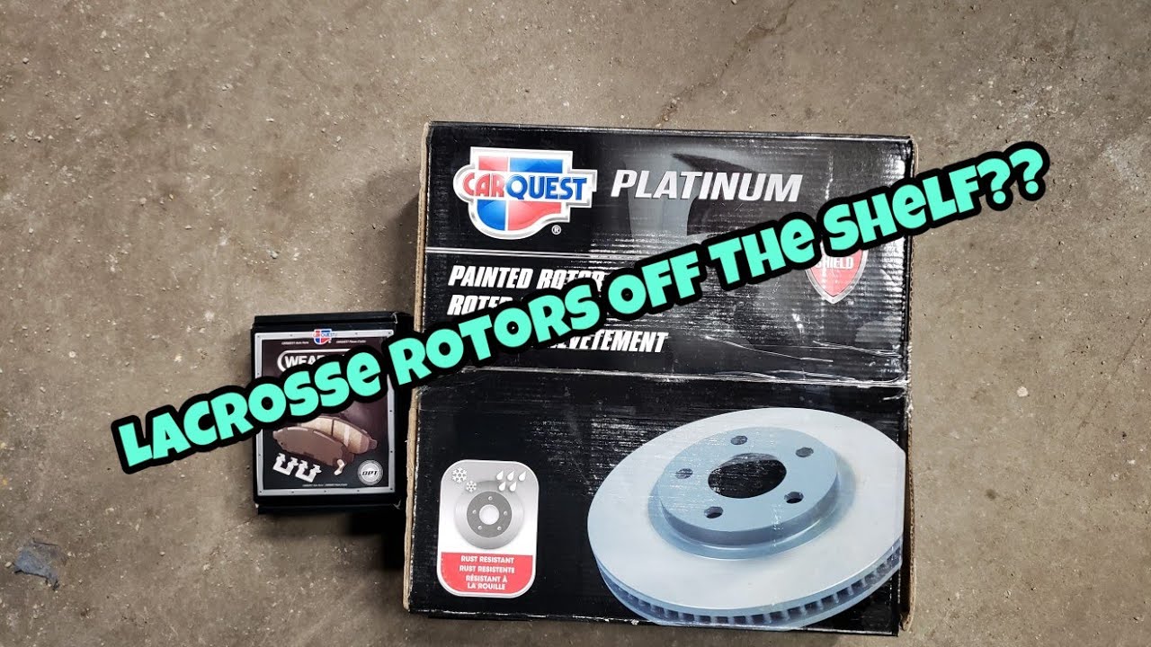 How To Do Rear Brakes on a 2010 or 2011 Saab 9-5 using LaCrosse or Regal GS Parts!